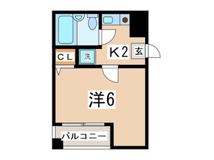 豊町中央コ－ポの物件間取画像